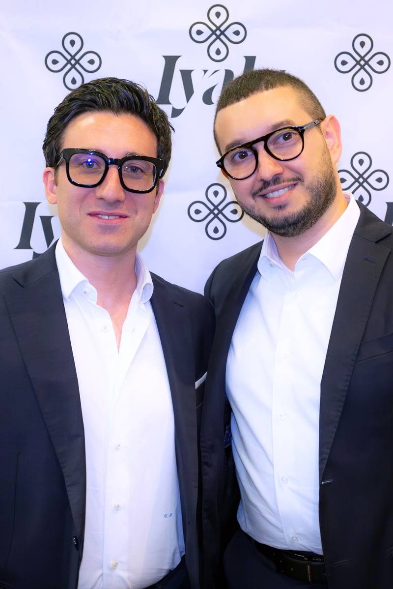 Iyaly co-founders Damiano Fornello and Ciro at an Iyaly event